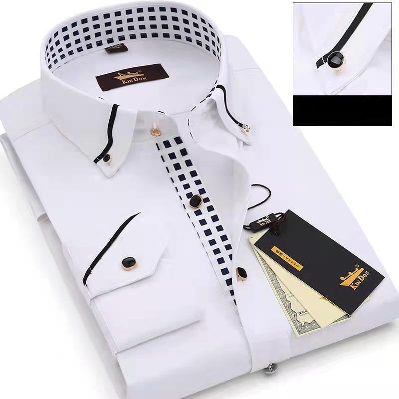 Fashion casual anti-wrinkle business  shirt