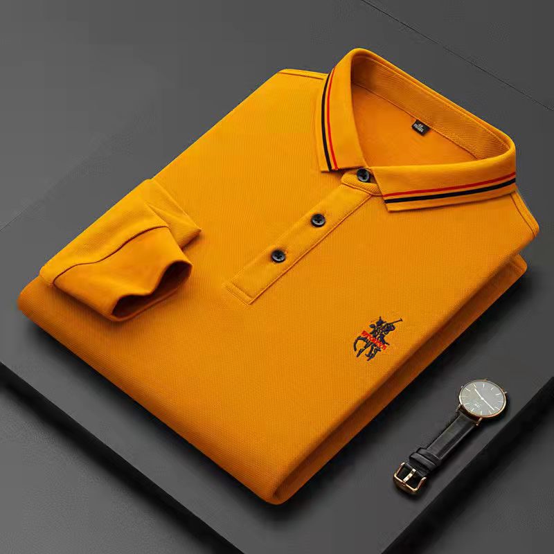 casual cotton polo shirt