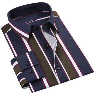 2022 New Cotton Striped Shirt