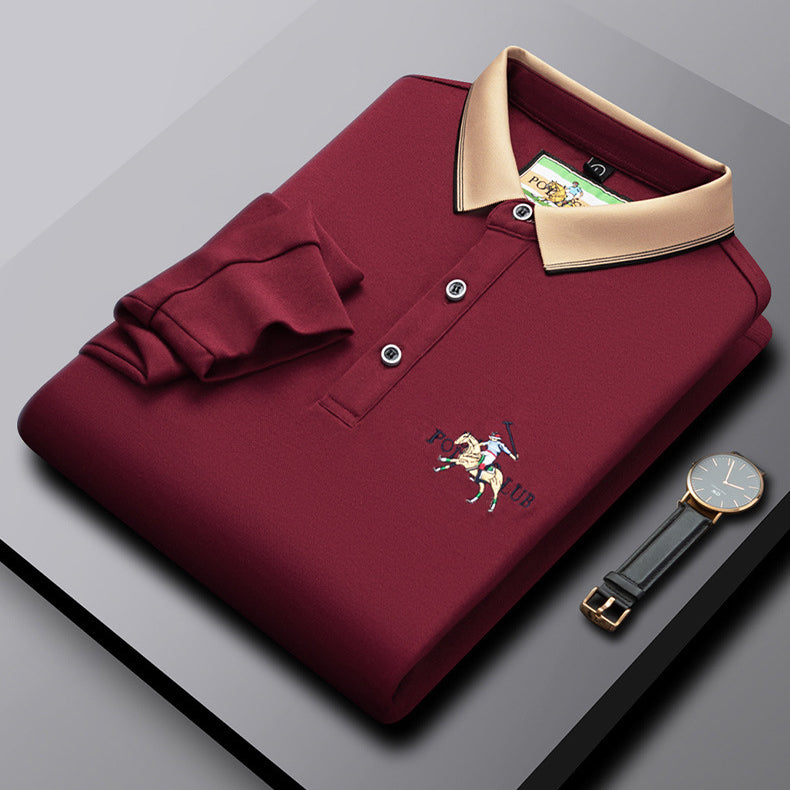 Men's New Fashion Business Polo Shirt