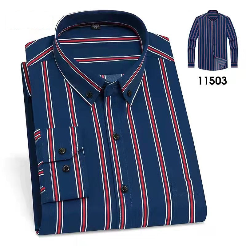 Classic striped casual shirt