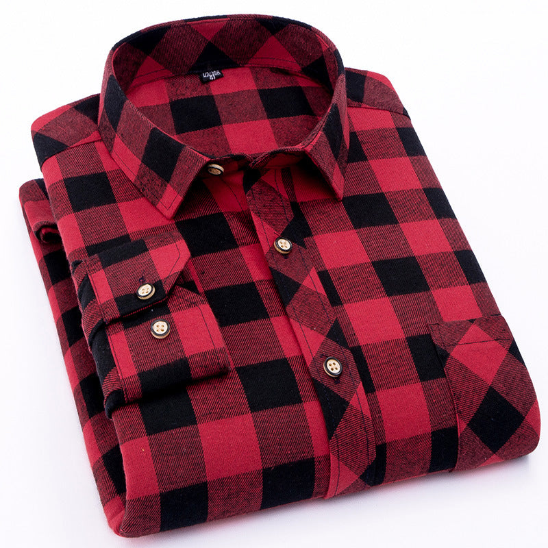 Men's casual long sleeve shirt