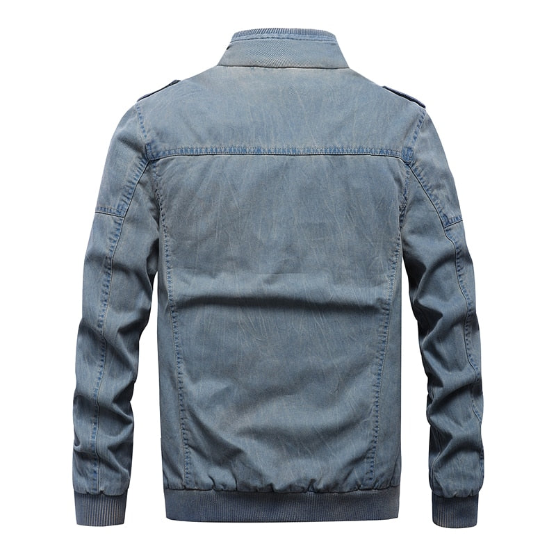 Military Denim Jacket