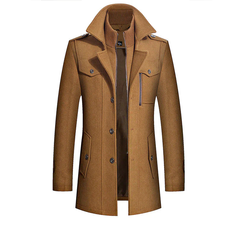 Fashionable Slim-Fit Coat