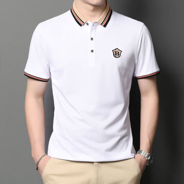 Men's New Embroidered Polo Shirt