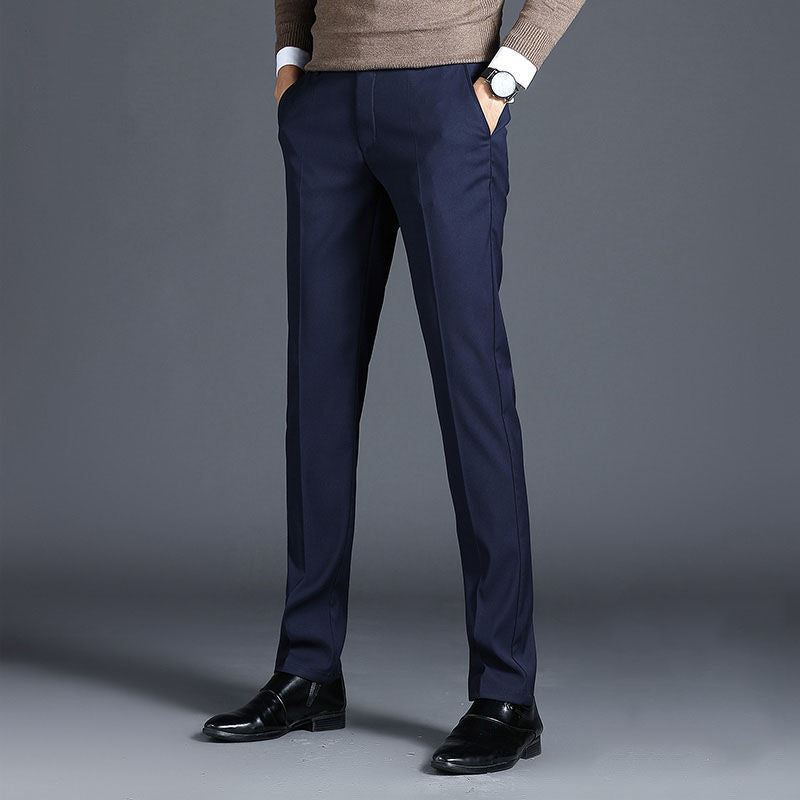 New Men's Business Straight Casual Pants