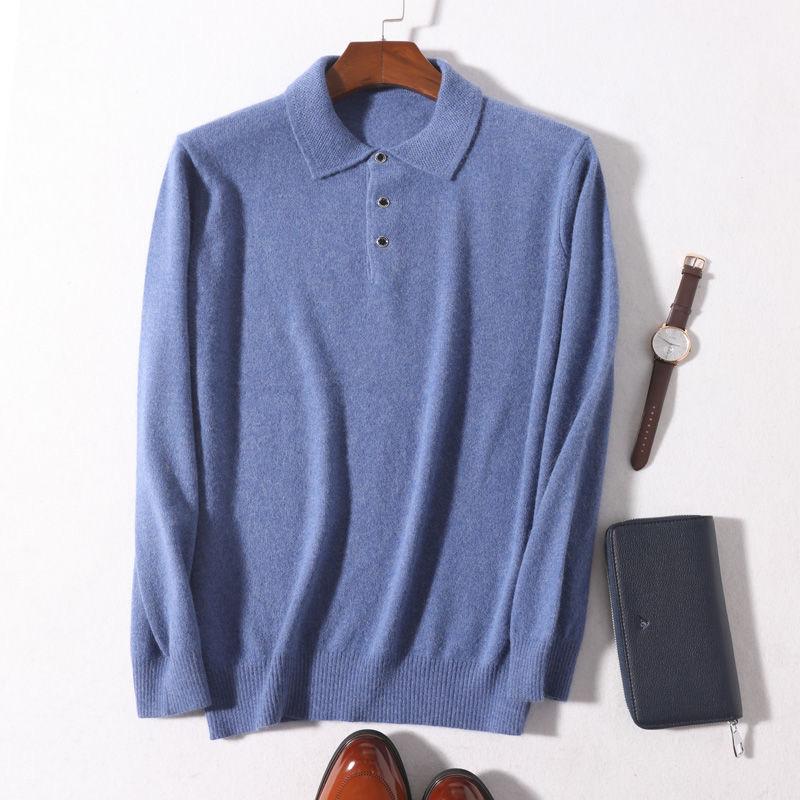 95% Cashmere Polo Shirt