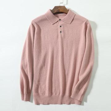 95% Cashmere Polo Shirt