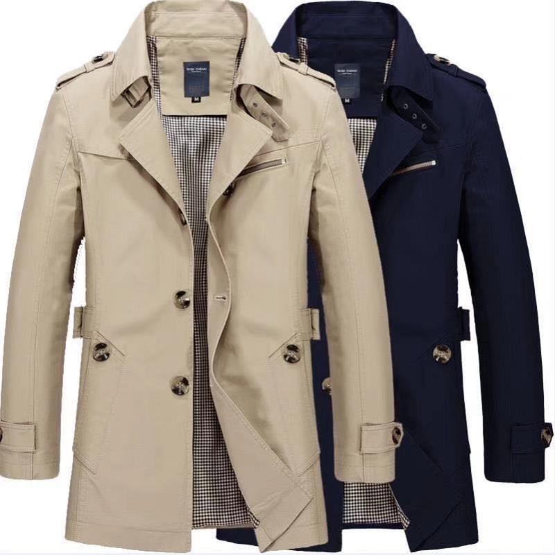 Men's Classic Trench Coat