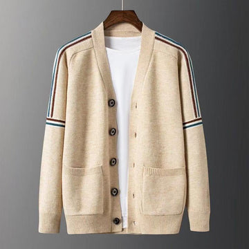 Men's Wool Fashion Cardigan