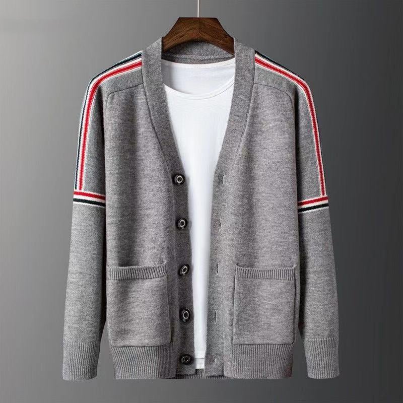 Men's Wool Fashion Cardigan