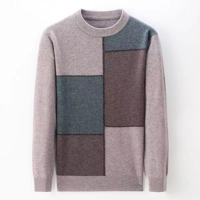 Men's Handsome 100% Cashmere Sweater