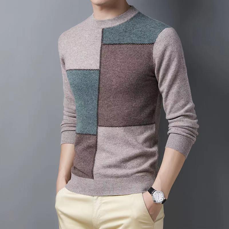 Men's Handsome 100% Cashmere Sweater