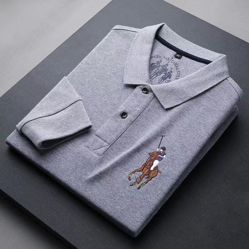 96% Cotton Business Embroidered Polo Shirt