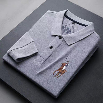 96% Cotton Business Embroidered Polo Shirt