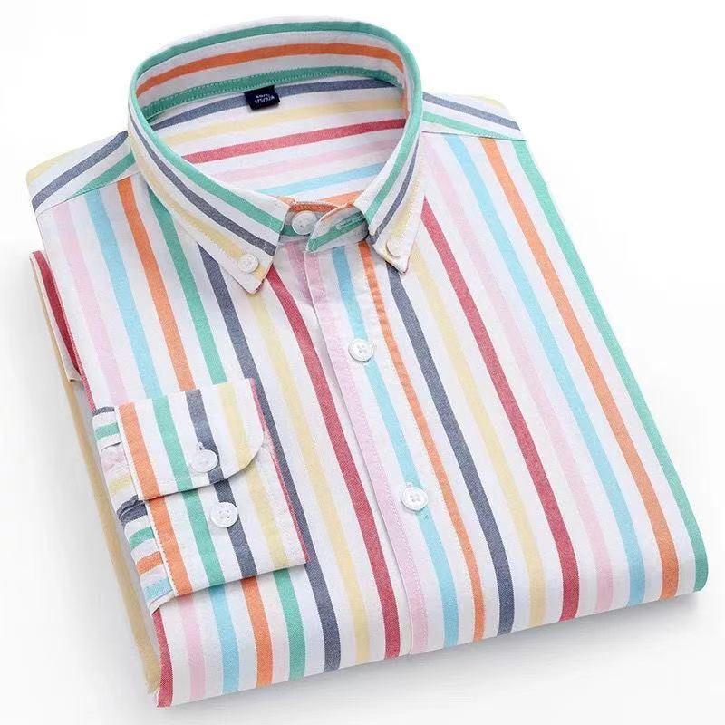 100% Cotton Striped Slim Fit Shirt