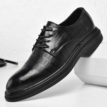 New Men's Leather Casual Business Leather Shoes