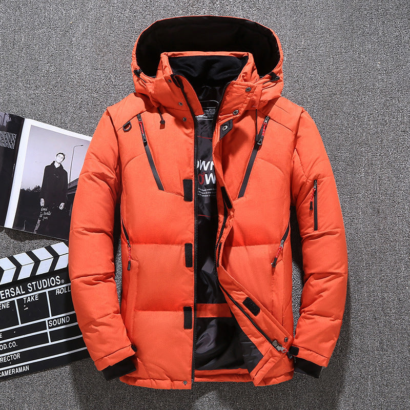 Men's Casual Outdoor Thick Warm Down Jacket