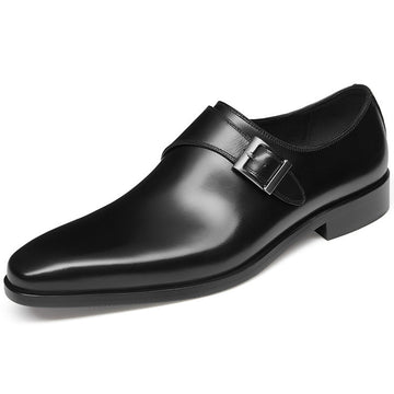 Men's High-end Cowhide Business Casual Leather Shoes