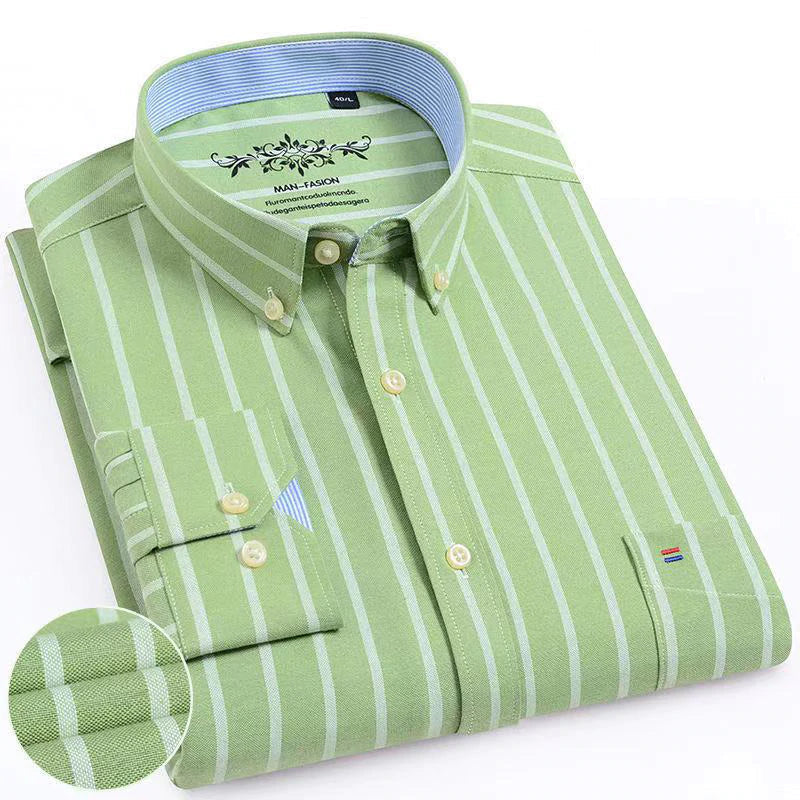 Men's Cotton Fashion Striped Shirt