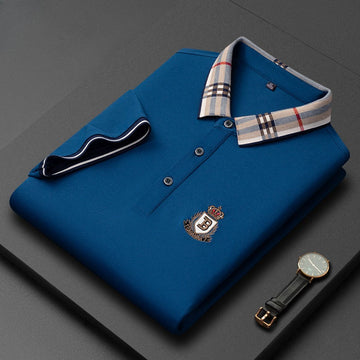 New stretch embroidered POLO shirt