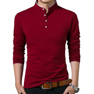 Polomano™ Buttoned Collar Polo Shirt