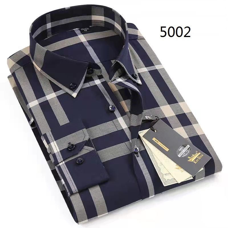 2022 new plaid inch shirt