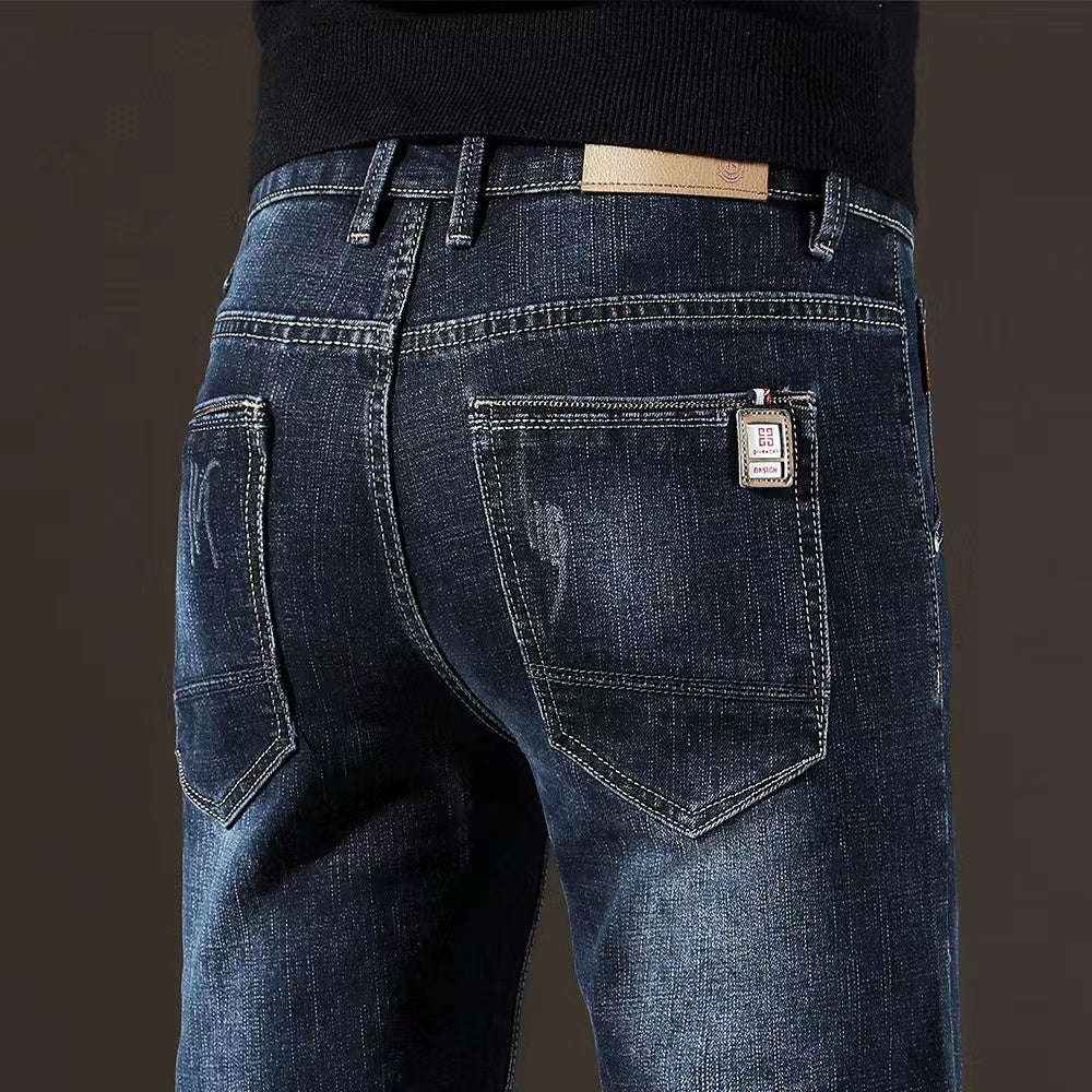 New Stretch Straight Jeans