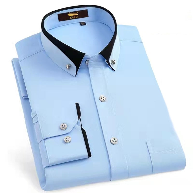 Classic business solid color shirt