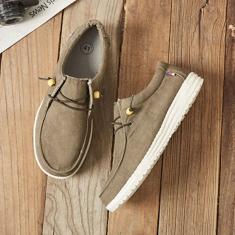 Men's Casual Canvas Loafers