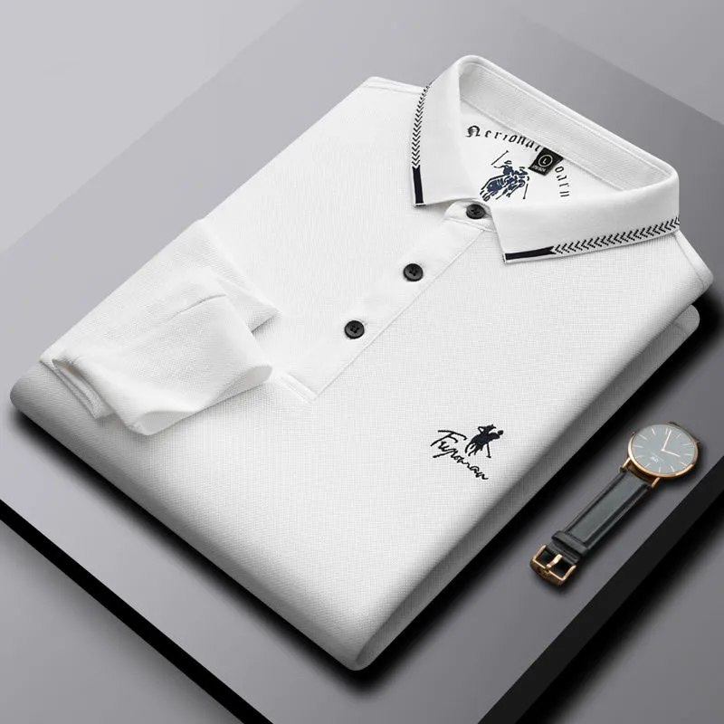 New embroidery polo shirt