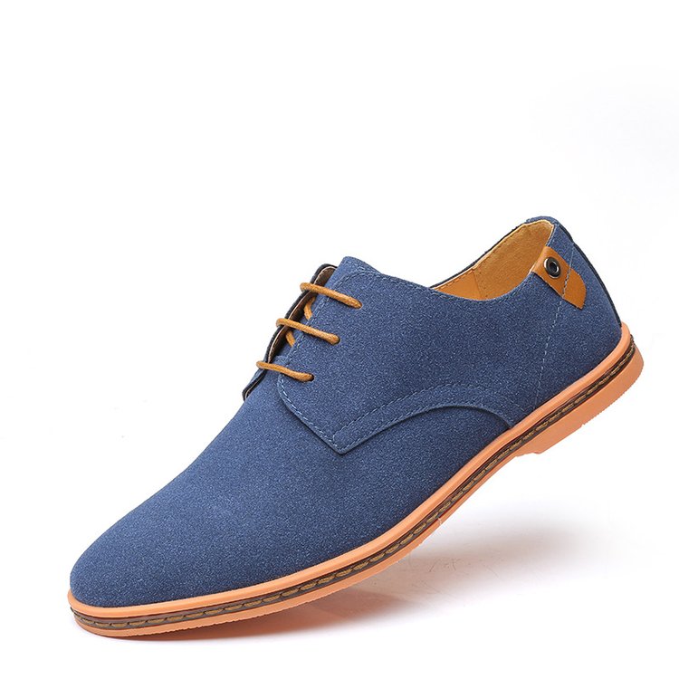 2022 Suede Men's Plus Size Casual Shoes