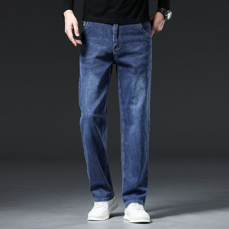 Men's New Business Stretch Slim Straight Jeans