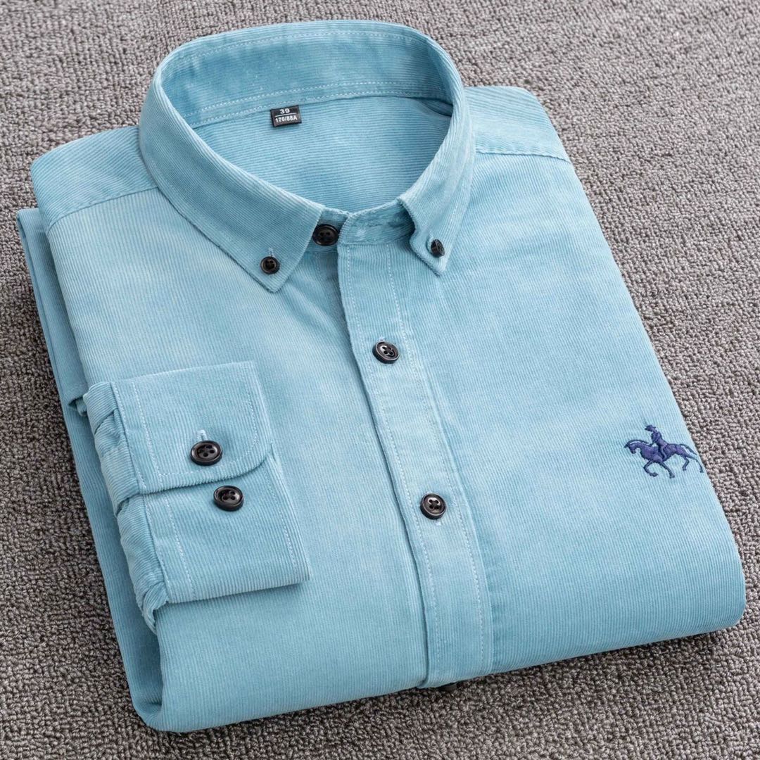 98% Cotton Men's Fall Corduroy Shirt [7 Colors]