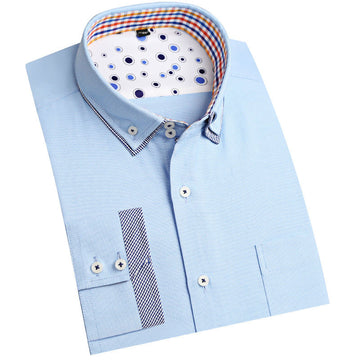 spring cotton slim fit shirt