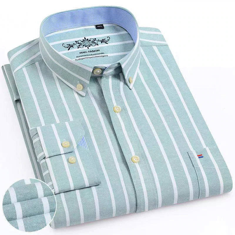 Men's Cotton Fashion Striped Shirt