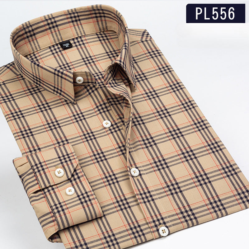 New Men's Casual Striped Shirt