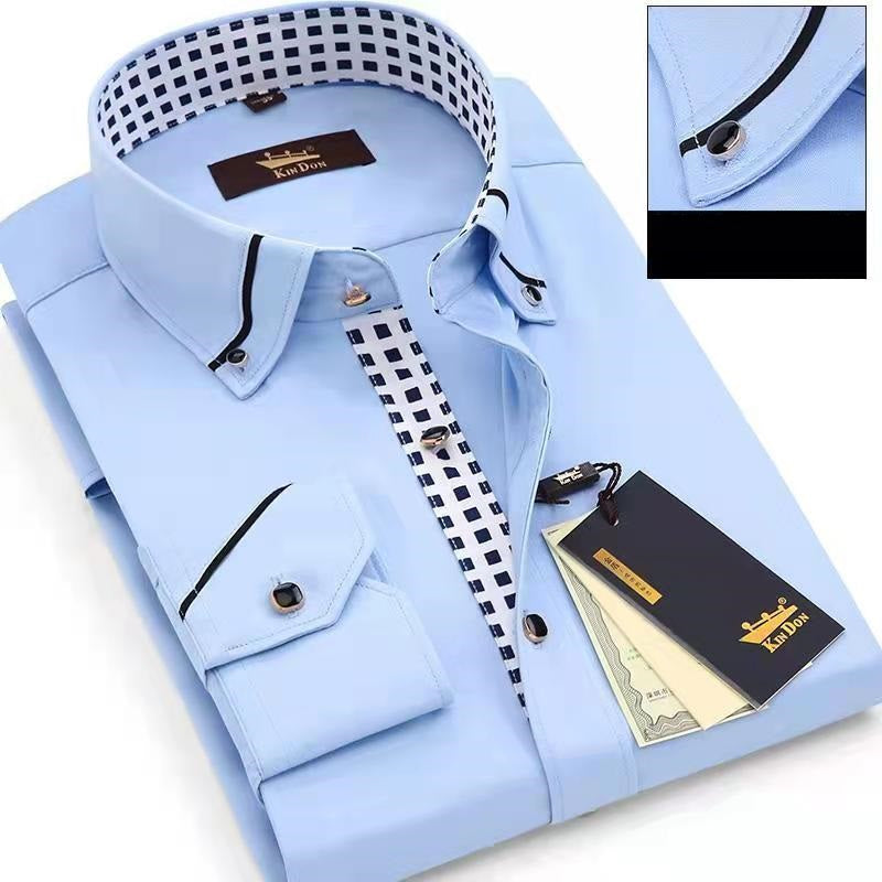 Fashion casual anti-wrinkle business  shirt