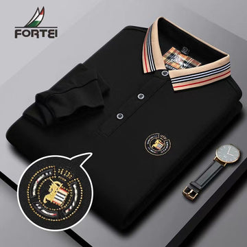 Light business casual polo shirt