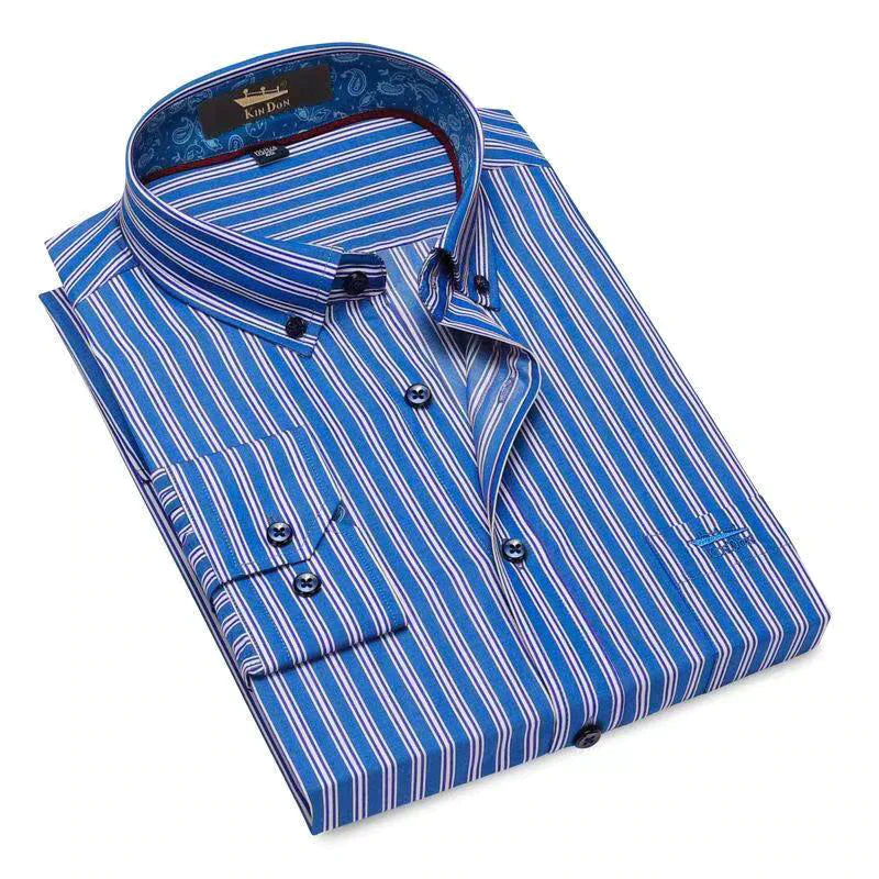 Men's Business Striped Shirt