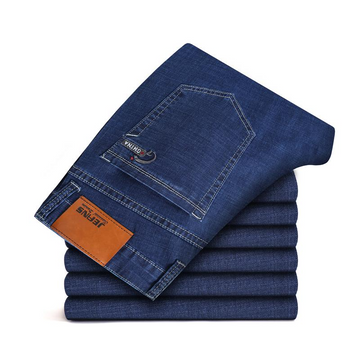 Men's Cotton Business Casual Jeans [6 Models]