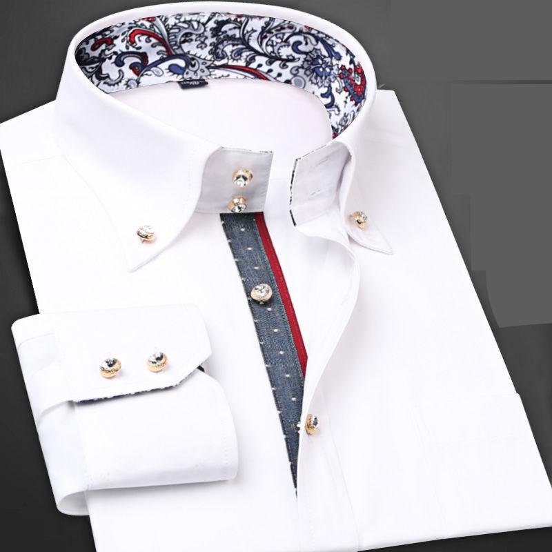 Business casual lapel shirt