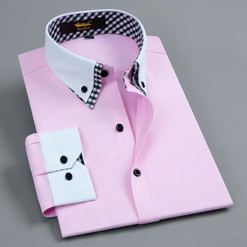 Cotton long-sleeved shirt professional wear