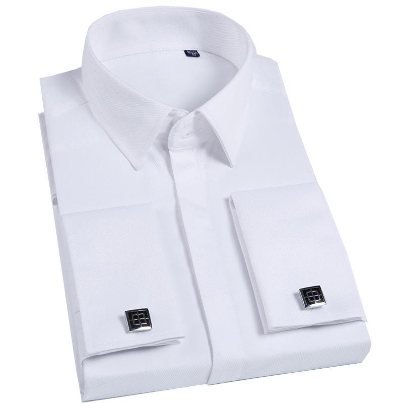 2021 Men's Formal Business Wedding Party Non-iron Shirts