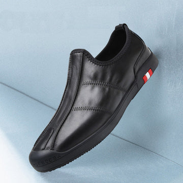 Men's Breathable and Comfortable Casual Leather Shoes