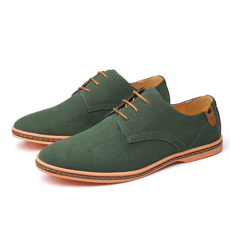 2022 Suede Men's Plus Size Casual Shoes