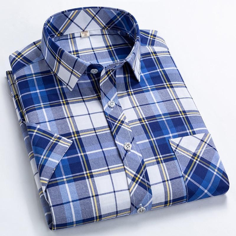 2022 Men's Plaid Shirt