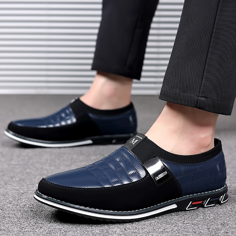 Men's Large Size Soft Sole Comfortable Casual Leather Shoes