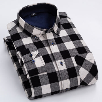 Men's New Warm Plaid Shirt