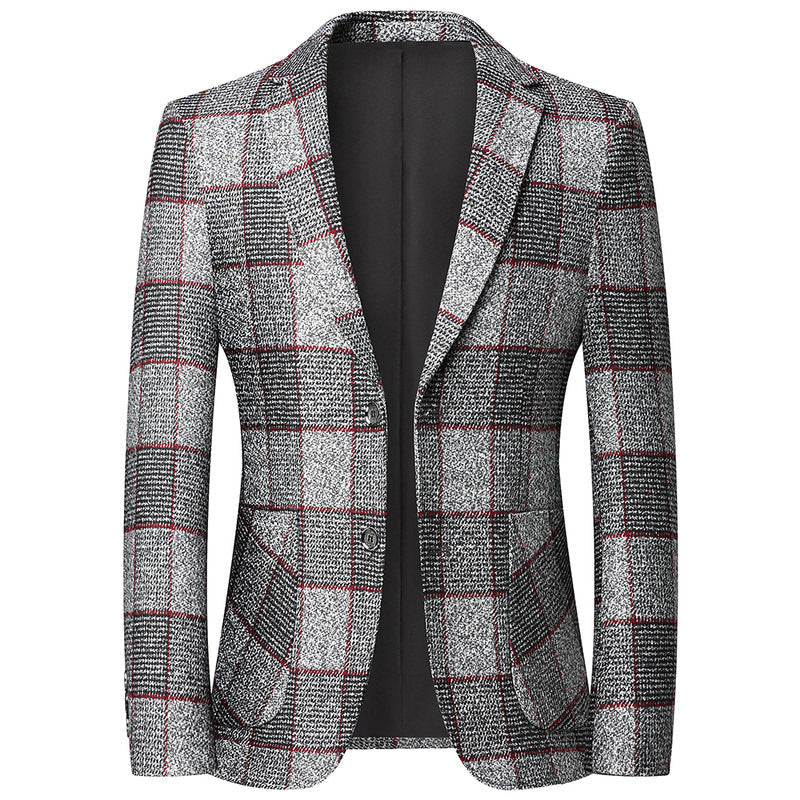 New Wool Slim Fit Business Casual Blazer